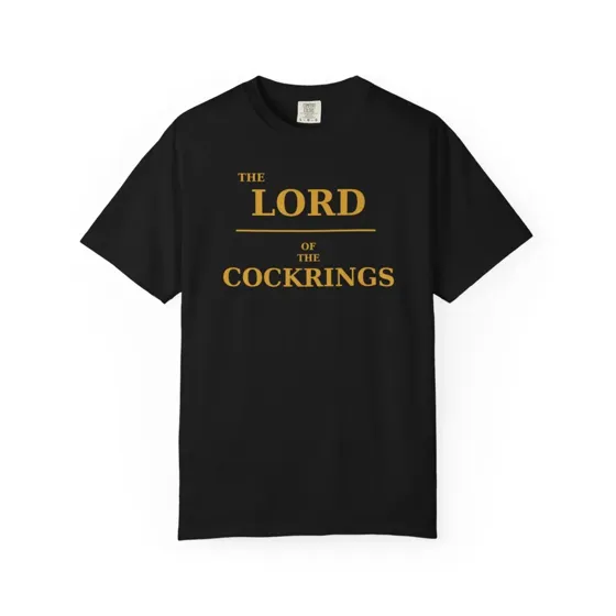 The Lord of the Cockrings tee